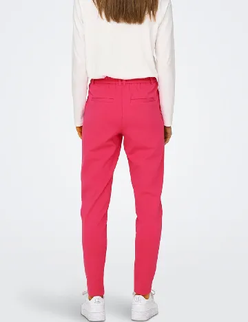 Pantaloni Only, roz Roz