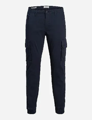 Pantaloni Jack&Jones, bleumarin
