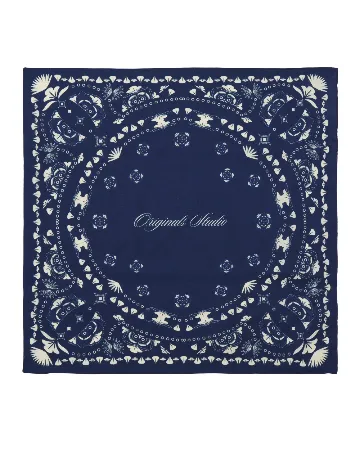 Esarfa Jack&Jones, albastru Albastru