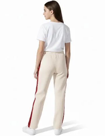 Pantaloni Zara, bej Crem