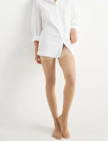 Ciorapi 15 den C&A, crem Crem