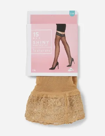 Ciorapi 15 den C&A, crem Crem