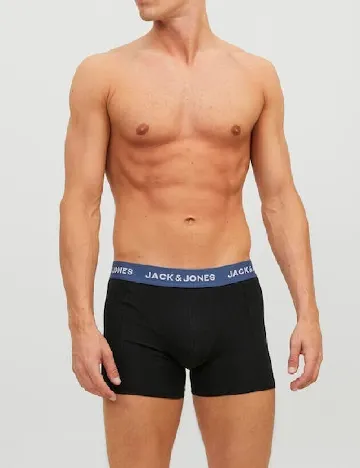 Set Boxeri 3 perechi Jack&Jones, negru Negru