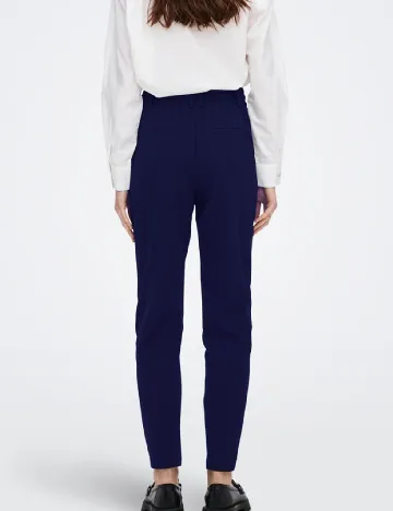 Pantaloni Only, bleumarin Albastru