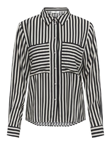 Camasa Jacqueline de Yong, alb/negru