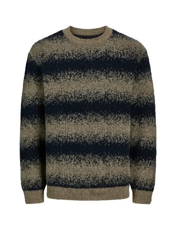 Pulover Jack&Jones, negru/verde