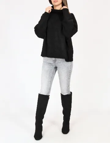 Pulover C&A, negru Negru