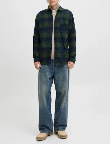 Camasa Jack&Jones, verde/albastru Verde