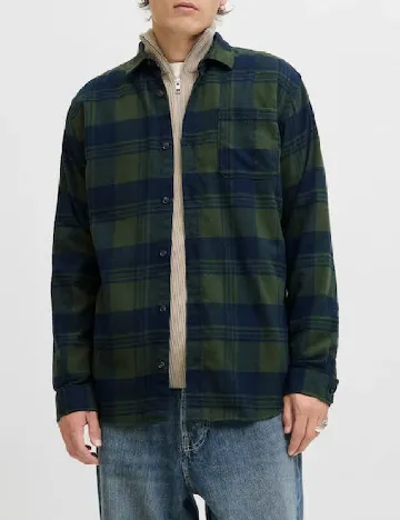 Camasa Jack&Jones, verde/albastru Verde