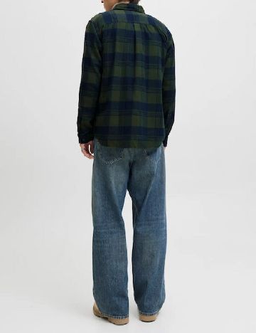 Camasa Jack&Jones, verde/albastru