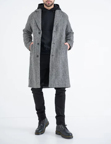 Palton Only, gri Gri