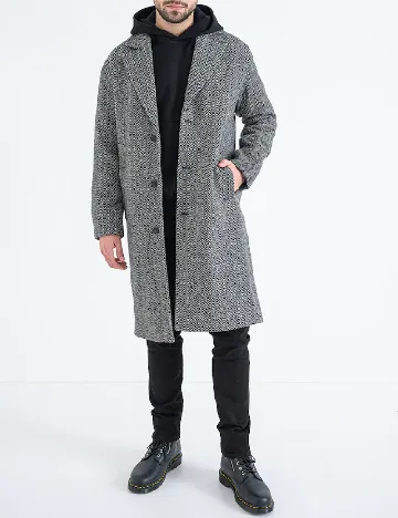 Palton Only, gri Gri