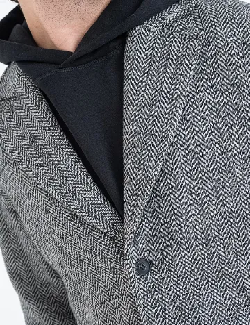 Palton Only, gri Gri