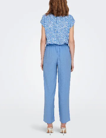 Pantaloni Only, albastru Albastru