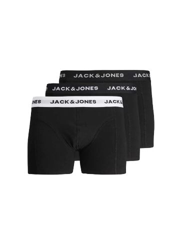 Set Boxeri 3 perechi Jack&Jones, negru