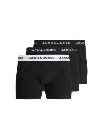 Set Boxeri 3 perechi Jack&Jones, negru Negru