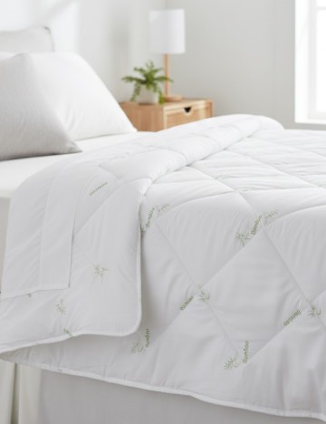 Pilota de vara din bambus ACTION, alb