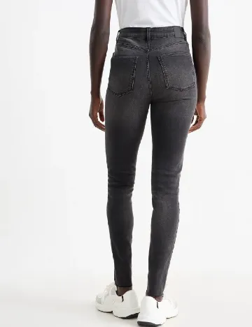 Blugi C&A, gri inchis Gri