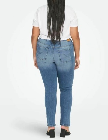 Blugi Only Carmakoma, albastru