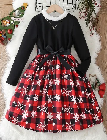 Rochie Shein Kids, negru Negru