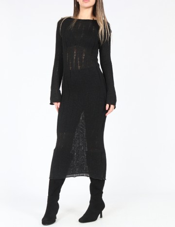 Rochie lunga Clockhouse, negru