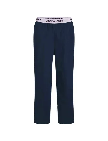 Pijama Jack&Jones, alb/bleumarin Alb