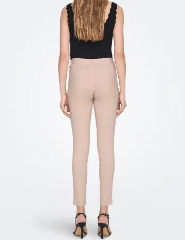 Pantaloni Jacqueline de Yong, crem Crem