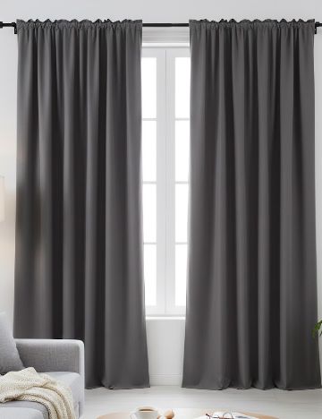 Draperie opacă Studio Home, gri inchis