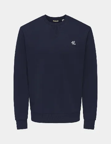 Bluza Only, bleumarin Albastru