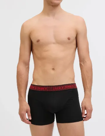 Set Boxeri 5 perechi Jack&Jones, negru Negru