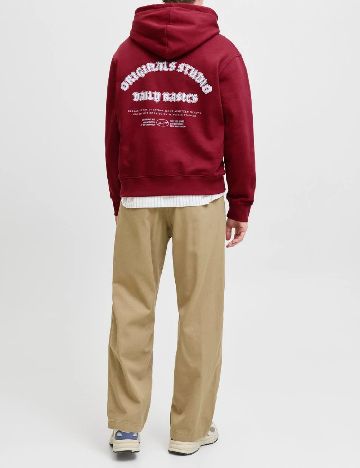 Hanorac Jack&Jones, rosu