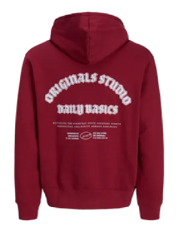 Hanorac Jack&Jones, rosu Rosu