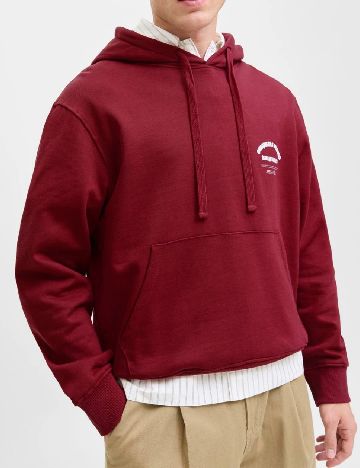 Hanorac Jack&Jones, rosu