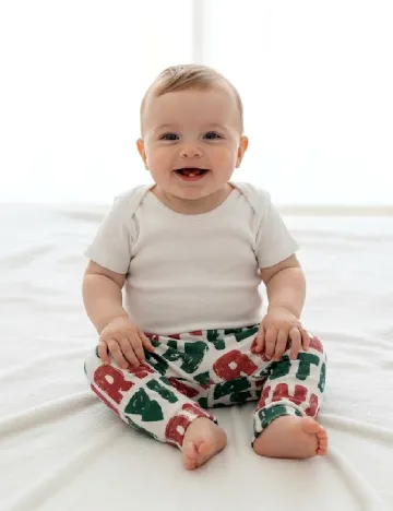 Pantaloni Zara, verde/rosu Verde