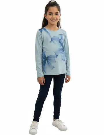 Bluza Zara, albastru deschis Albastru