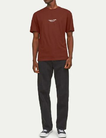 Tricou Jack&Jones, caramiziu