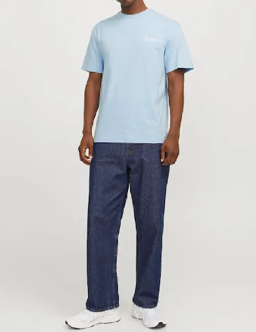 Tricou Jack&Jones, bleu Albastru