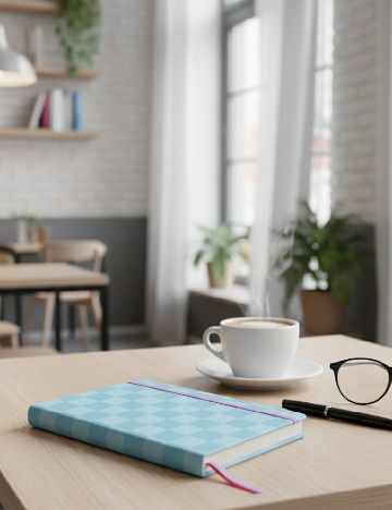 Caiet de notite DLP Industry, albastru