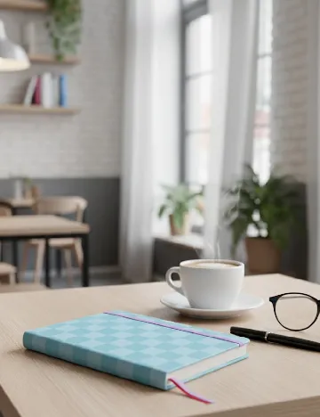 Caiet de notite DLP Industry, albastru Albastru