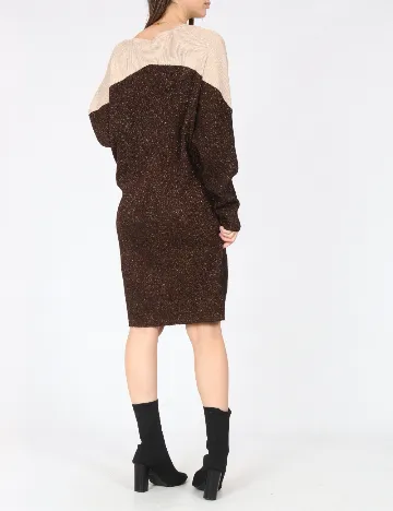 Rochie scurta C&A, maro Maro