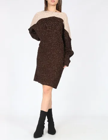 Rochie scurta C&A, maro Maro