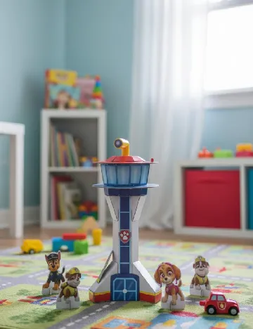 Set creatie Paw Patrol Nickelodeon, albastru Albastru