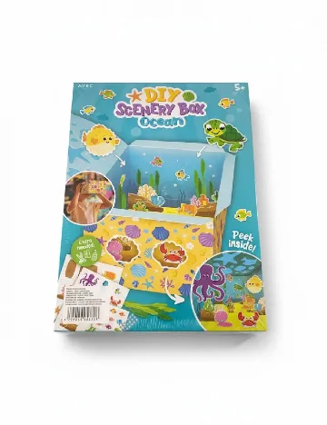 Set de lucru manual cu Peisaje din Ocean AVEC, mix culori
