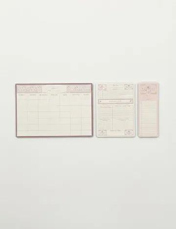 Set planificator AVEC, roz Roz