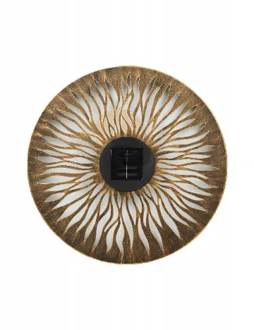 Lampa solara ACTION, auriu