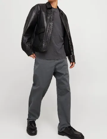 Blugi Jack&Jones, gri petrol Gri