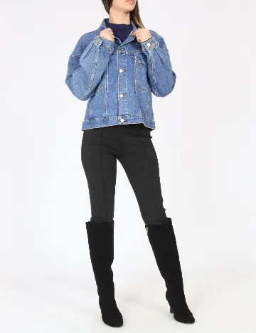 Jacheta C&A, albastru Albastru