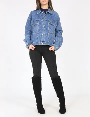 Jacheta C&A, albastru Albastru