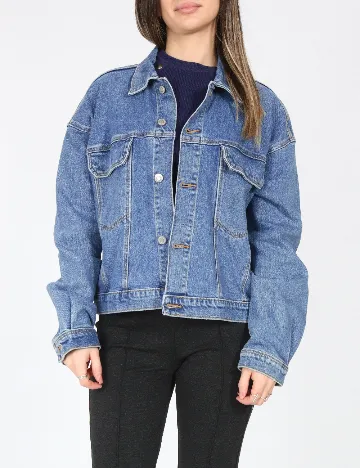 Jacheta C&A, albastru Albastru