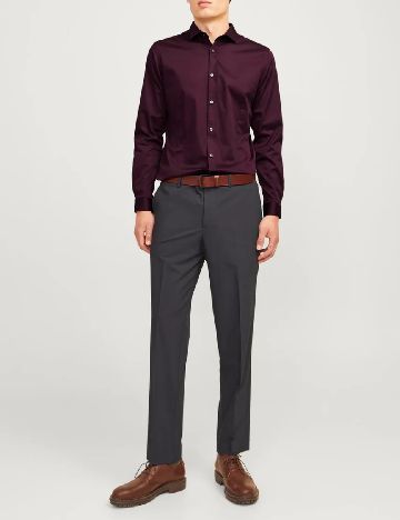 Camasa Jack&Jones, pruna